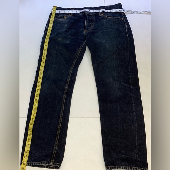 Selvedge Jeans. Armani Exchange. Straight Leg. 32 Waist - Picture 4 of 13